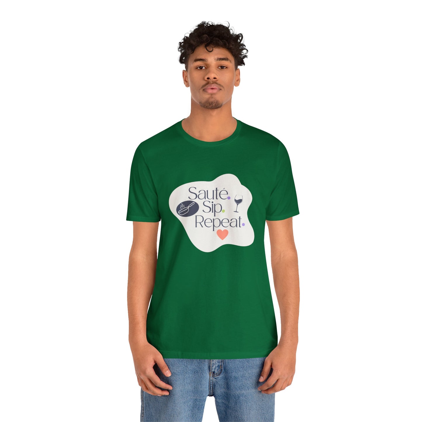 Sauté. Sip. Repeat. - T-shirt