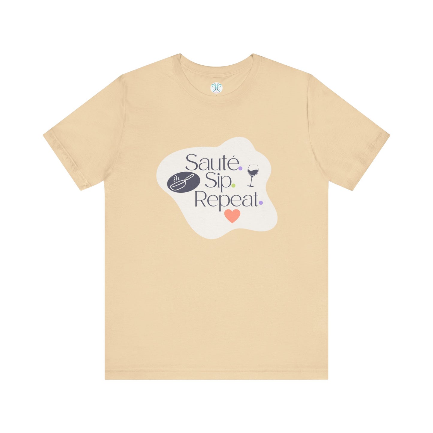 Sauté. Sip. Repeat. - T-shirt