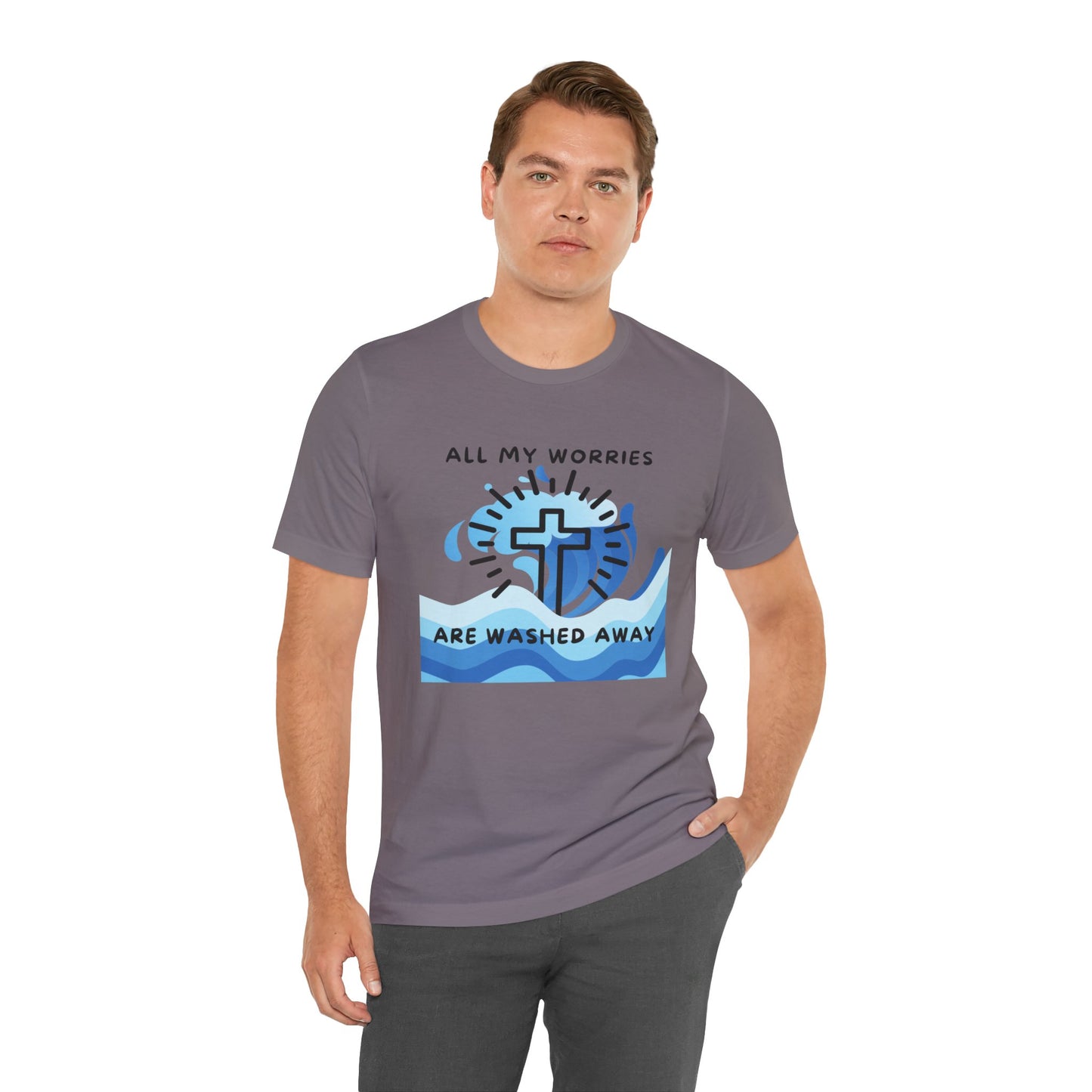 Christ Washed My Worries Away - T-Shirt