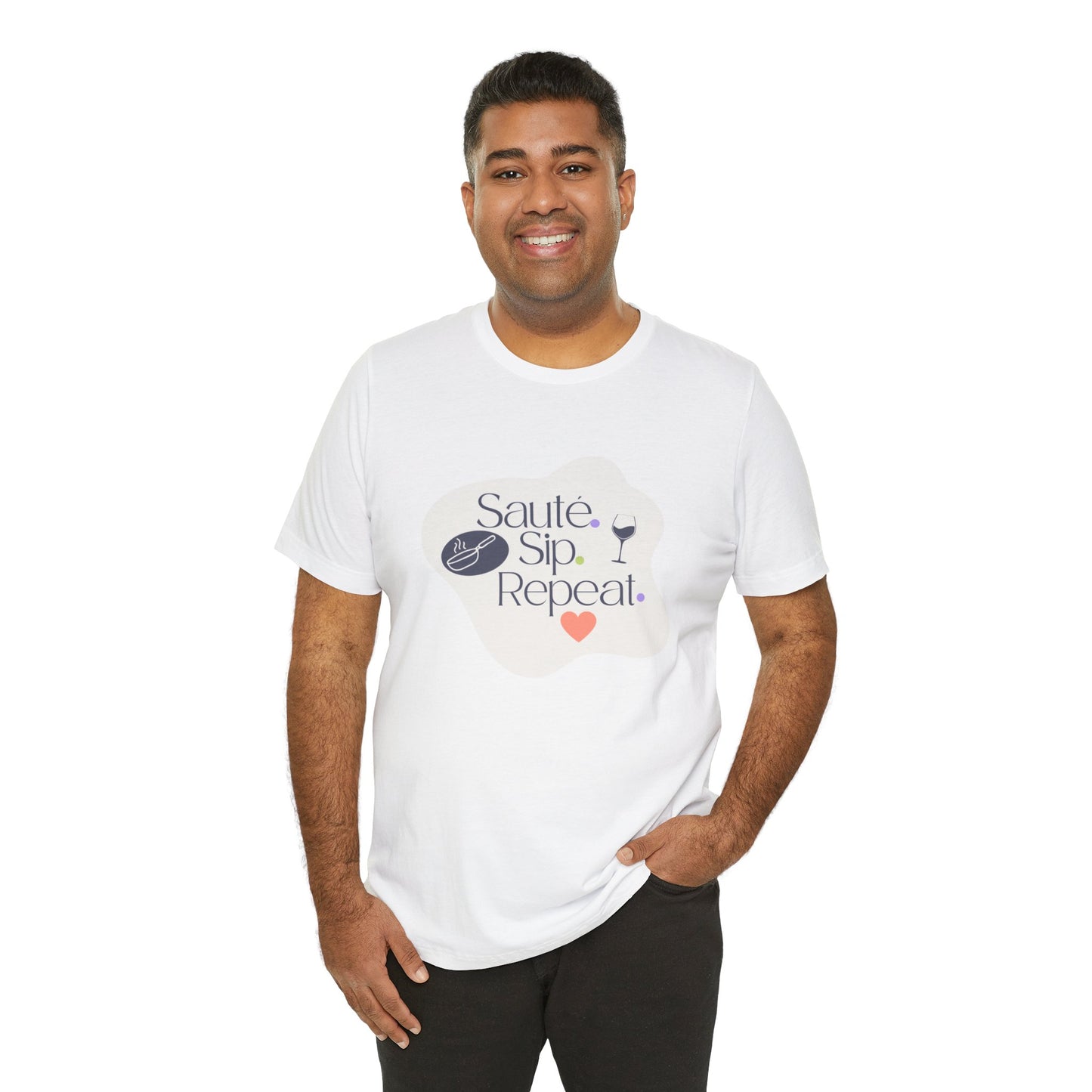 Sauté. Sip. Repeat. - T-shirt