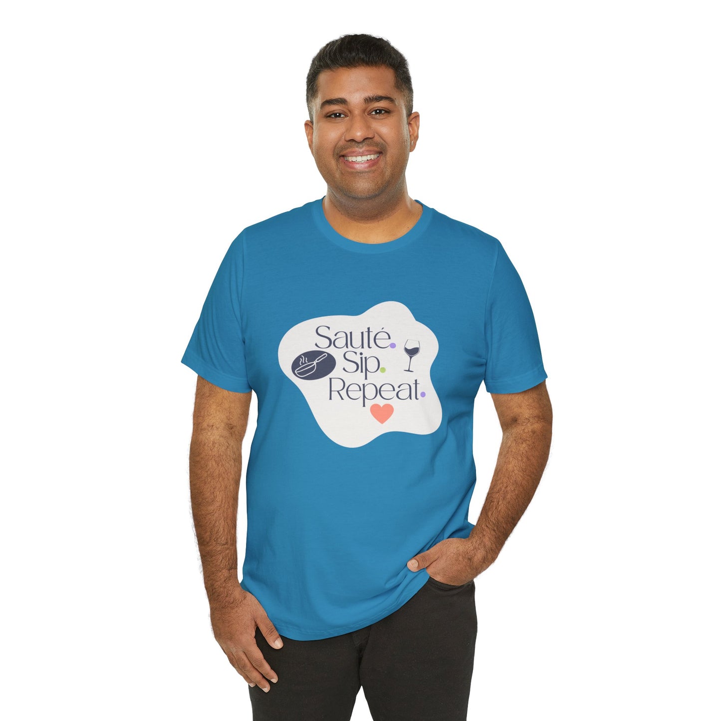 Sauté. Sip. Repeat. - T-shirt