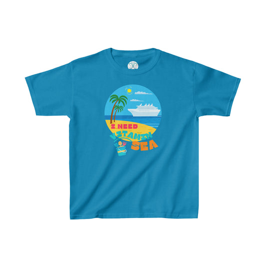 Kid's Vitamin Sea Cruise Ship - T-shirt