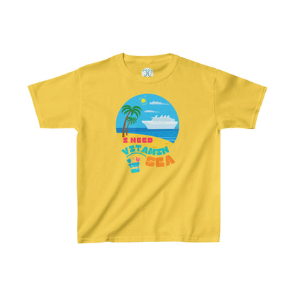 Kid's Vitamin Sea Cruise Ship - T-shirt